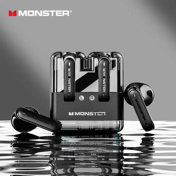 MONSTER XKT12 TWS WIRELESS HEADPHONES BLACK