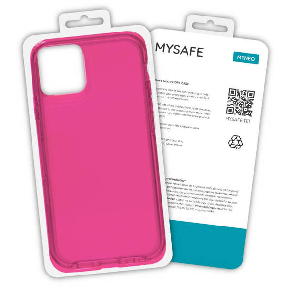 MYSAFE CASE NEO IPHONE X/XS PINK BOX