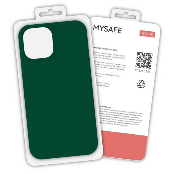 MYSAFE SILICONE CASE SAMSUNG GALAXY A42 5G DARK GREEN BOX