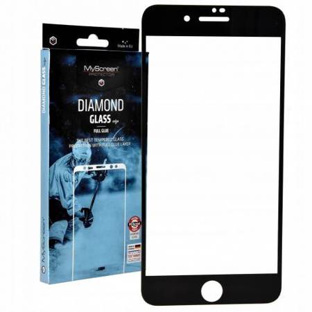 MYSCREEN DIAMOND GLASS EDGE FULL GLUE IPHONE 7 PLUS / 8 PLUS BLACK