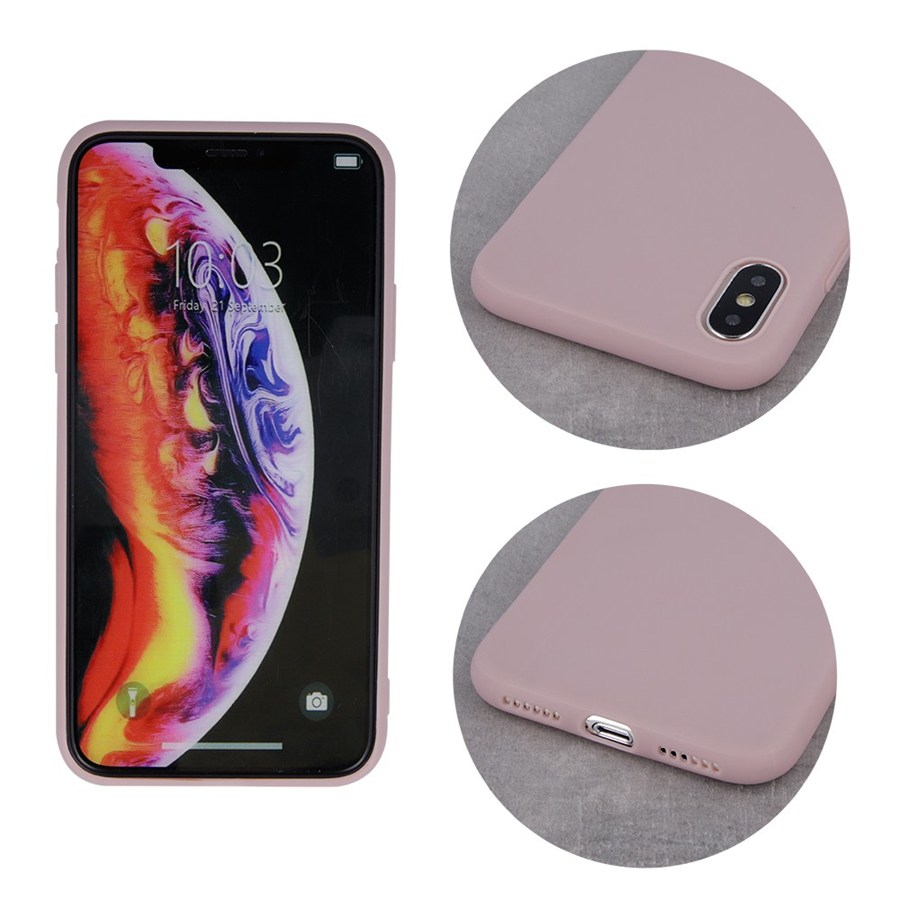 Matt TPU overlay for iPhone 11 powder-pink