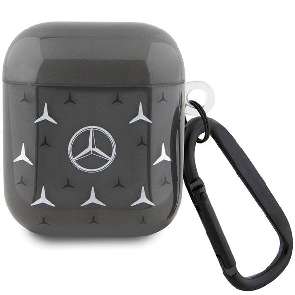 Mercedes MEA28DPMGS AirPods 1/2 cover  czarny/black Large Star Pattern