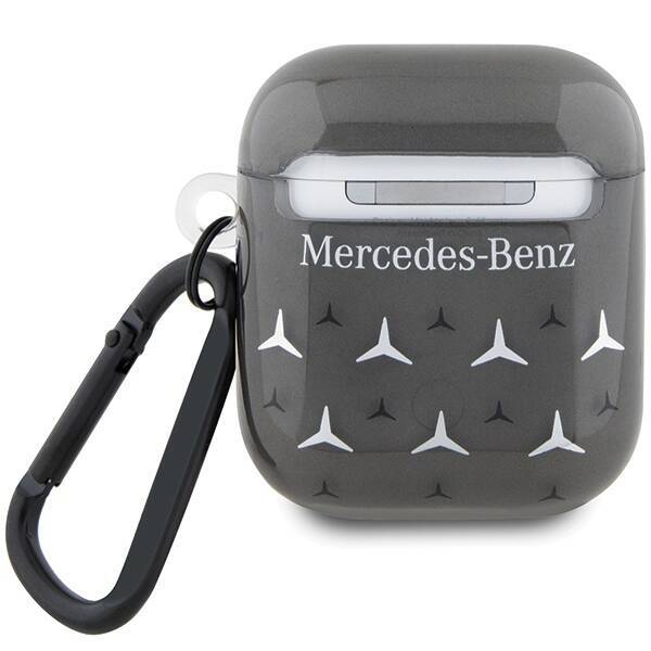 Mercedes MEA28DPMGS AirPods 1/2 cover  czarny/black Large Star Pattern