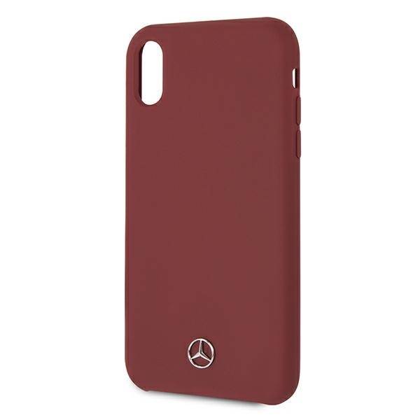 Mercedes MEHCI61SILRE iPhone Xr czerwony/red hardcase Silicone Line