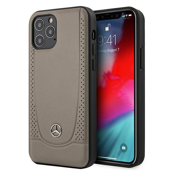 Mercedes MEHCP12LARMBR iPhone 12 Pro Max  6,7" brązowy/brown hardcase Urban Line