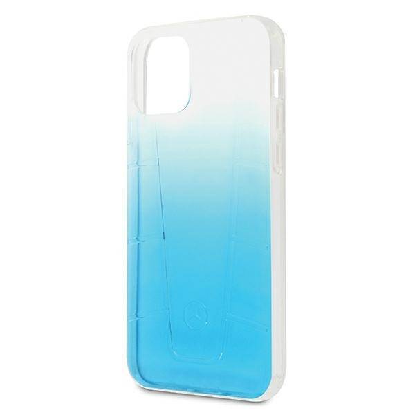 Mercedes MEHCP12LCLGBL iPhone 12 Pro Max 6,7" niebieski/blue hardcase Transparent Line