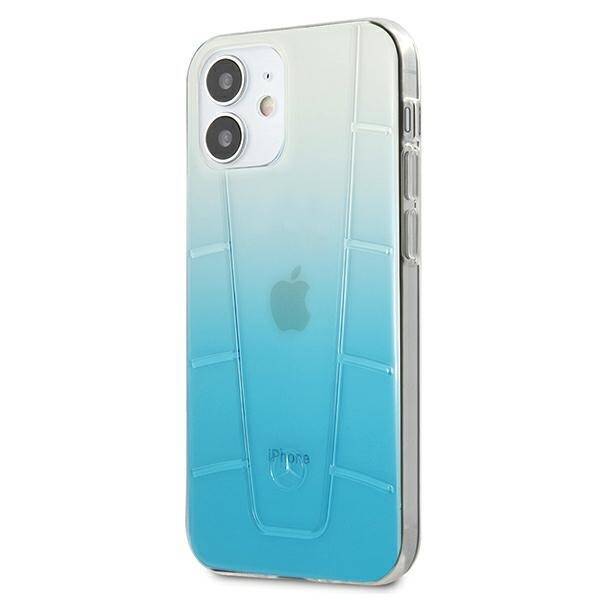 Mercedes MEHCP12SCLGBL iPhone 12 mini 5,4" niebieski/blue hardcase Transparent Line