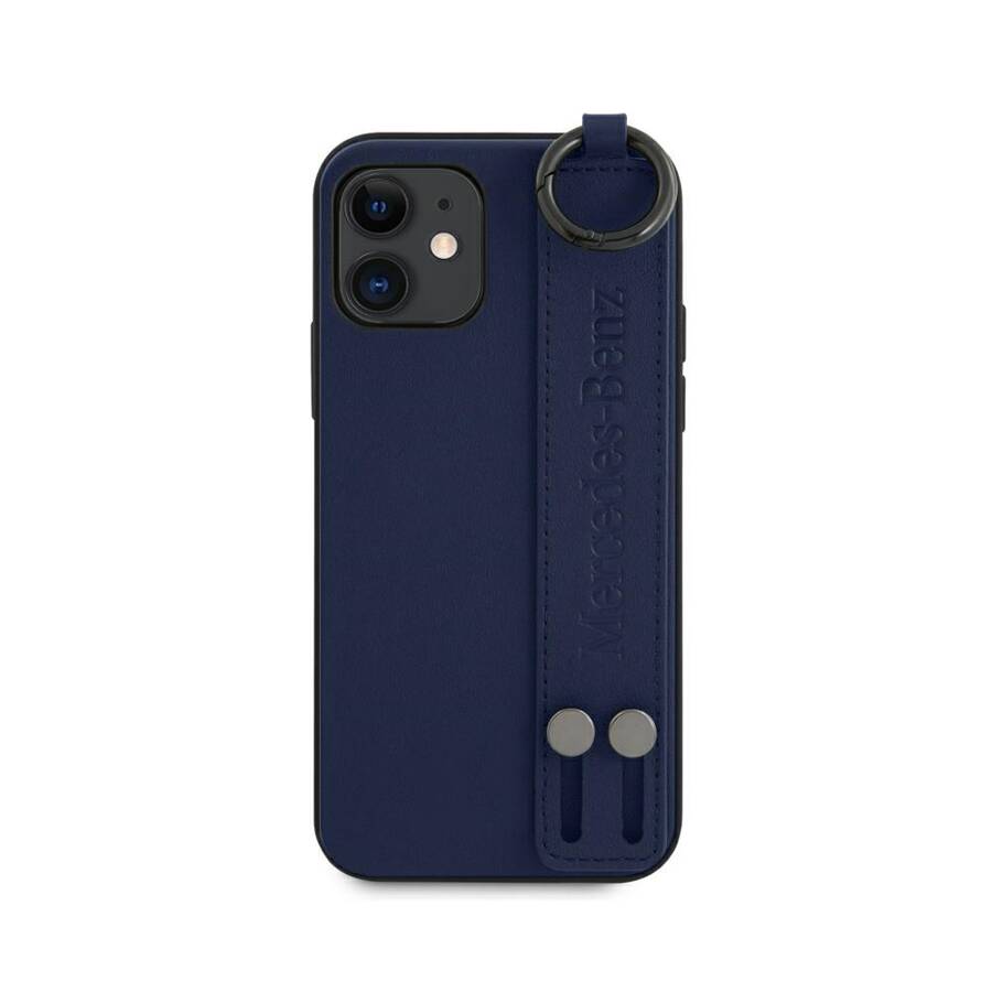 Mercedes MEHCP12SLSSNA iPhone 12 mini  5,4" niebieski/navy hardcase Strap Line