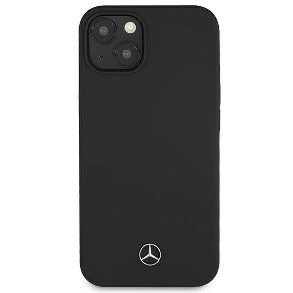 Mercedes MEHCP13SSILBK iPhone 13 mini  5,4" czarny/black hardcase Silicone Line