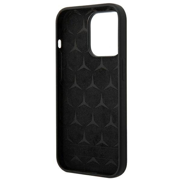 Mercedes MEHCP14LSILBK iPhone 14 Pro  6,1" czarny/black hardcase Silicone Line