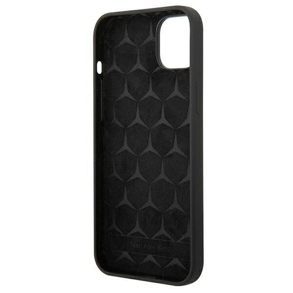 Mercedes MEHCP14SSILBK iPhone 14 / 15 /  13 6.1" czarny/black hardcase Silicone Line