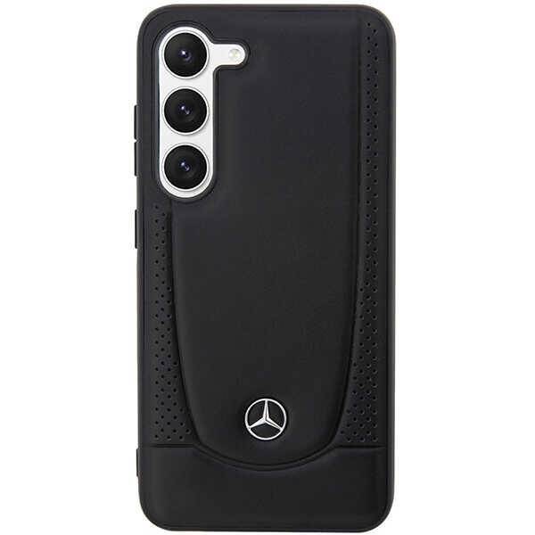 Mercedes MEHCS23MARMBK S23+ S916  czarny/black hardcase Leather Urban