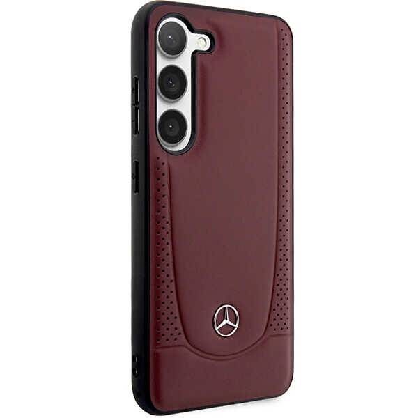 Mercedes MEHCS23MARMRE S23+ S916  czerwony/red hardcase Leather Urban Bengale