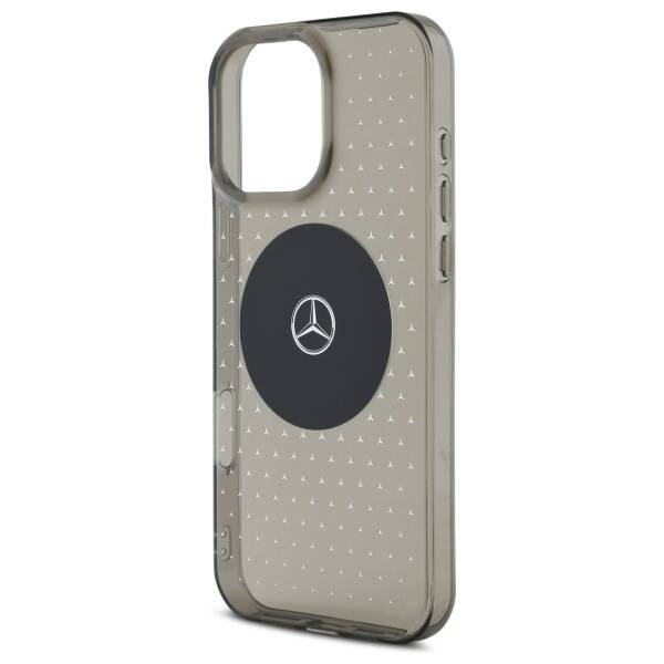 Mercedes MEHMP16L23HCPK iPhone 16 Pro     6.3" czarny/black hardcase MB Case Star Pattern MagSafe