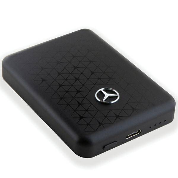 Mercedes Powerbank MEPB5KMESTK 15W 5000mAh czarny/black MagSafe