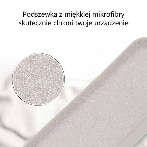 Mercury Silicone Samsung Note 10+ N975 jasnoszary/stone