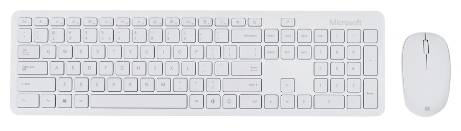 Microsoft MS Bluetooth Desktop Keyboard and Mouse Bundel Gray QHG-00043