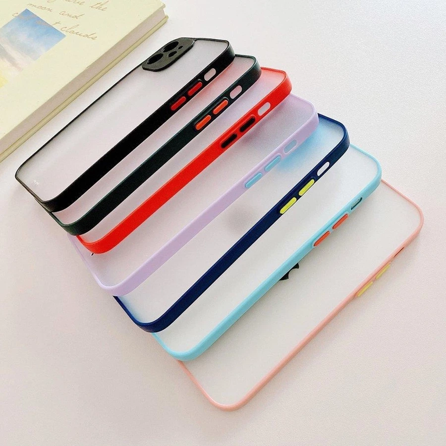 Milky Case silicone flexible translucent case for Xiaomi Redmi Note 10 / Redmi Note 10S blue