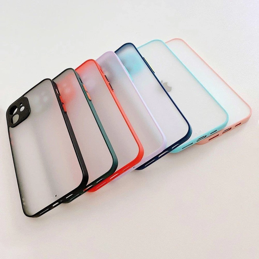 Milky Case silicone flexible translucent case for Xiaomi Redmi Note 10 / Redmi Note 10S blue