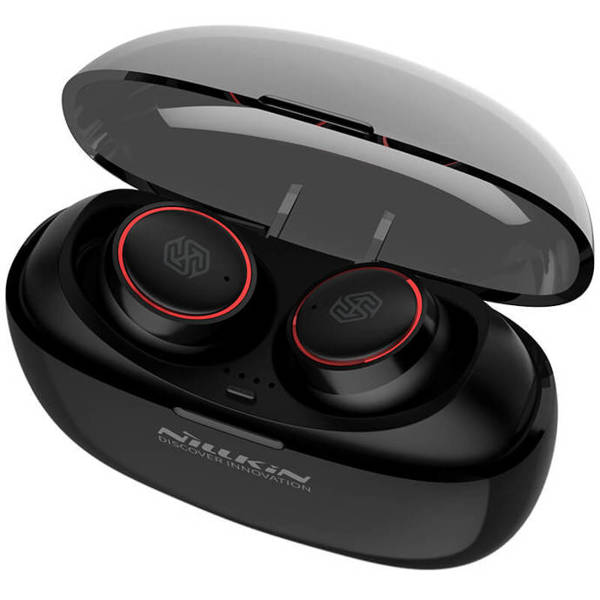 NILLKIN LIBERTY TWS BLUETOOTH WIRELESS HEADPHONES BLACK RED