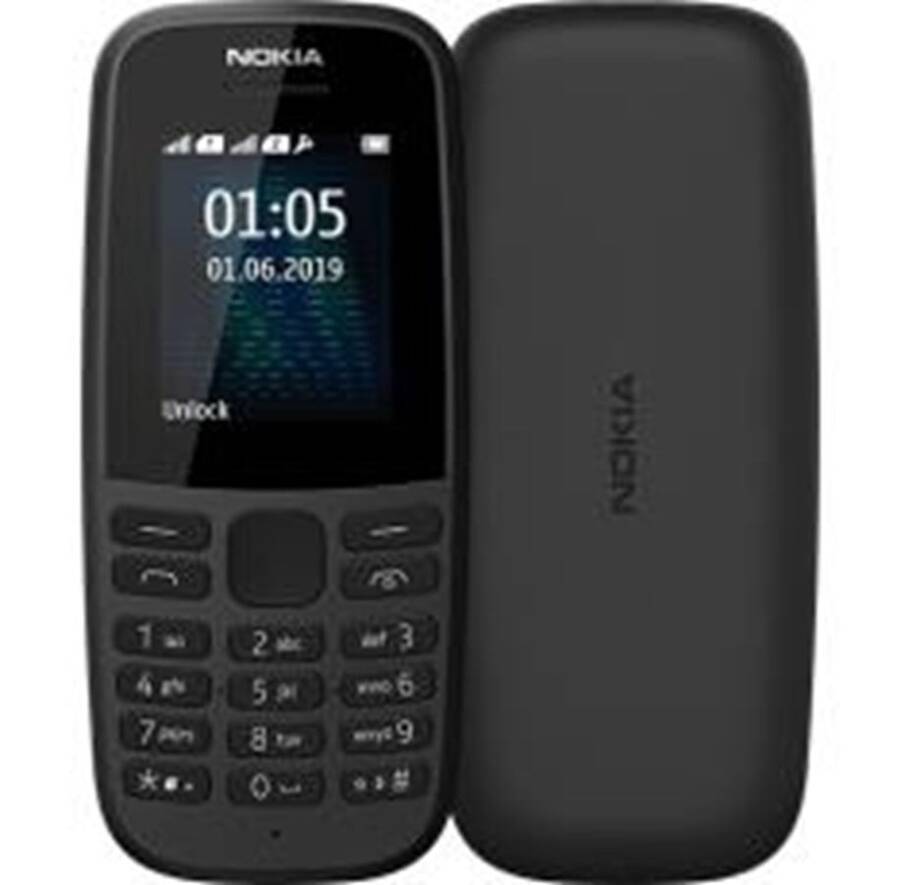 NOKIA 105 2019 DualSim phone DAMAGED PACKAKING / AFTER RETURN