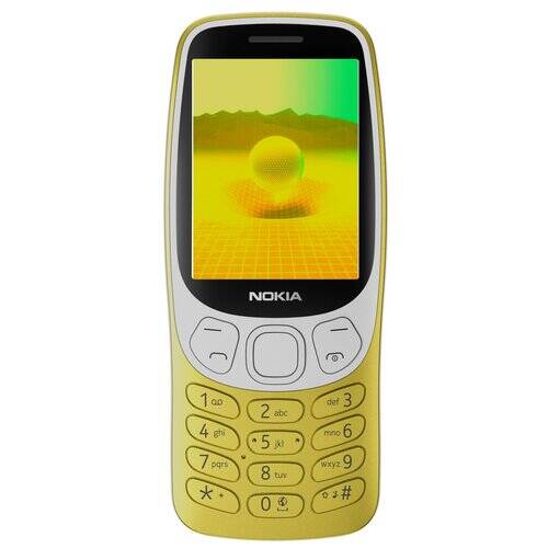 NOKIA 3210 GOLD  MOBILE PHONE