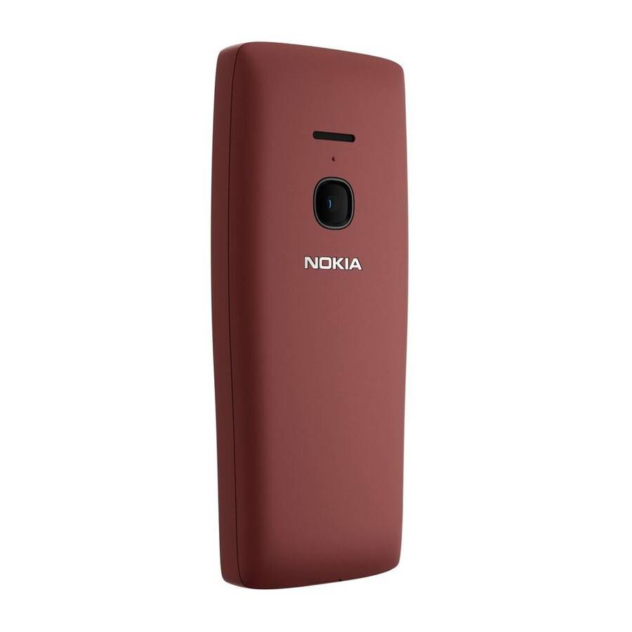 NOKIA 8210 DualSim 4G MOBILE PHONE RED