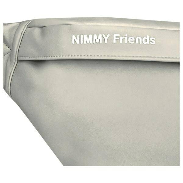 Nimmy Nerka na ramię szary/gray           Crossbody Glasses Cool Cat