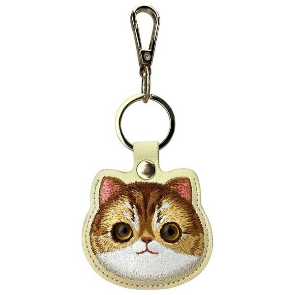 Nimmy Zestaw 3w1 torebka na telefon +     portfel + etui na lokalizator khaki Big Eyed Pet 2.0 Cat