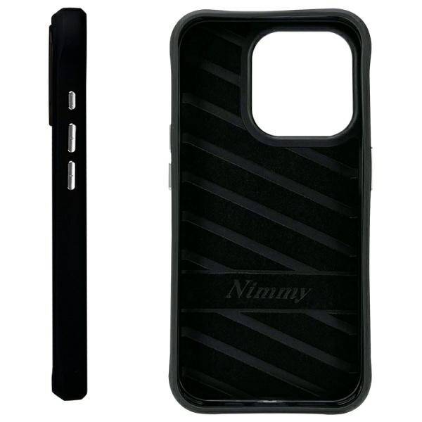 Nimmy etui iPhone 15 Pro 6.1"             czarny/black Cool&Cute 2.0 Dog