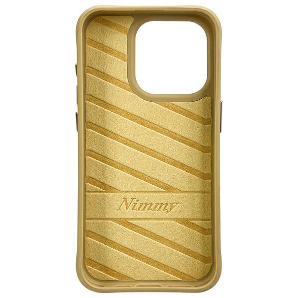 Nimmy etui iPhone 15 Pro 6.1" khaki  Cool&Cute 2.0 Cat