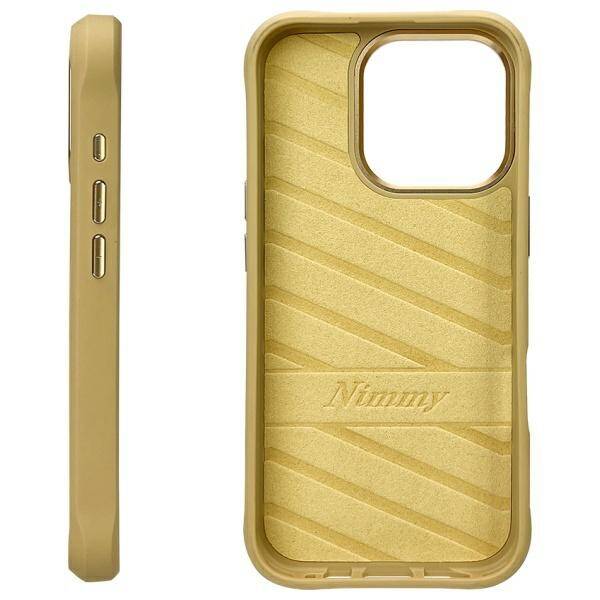 Nimmy etui iPhone 16 Pro Max 6.9" khaki   Big Eyed Pet 2.0 Cat