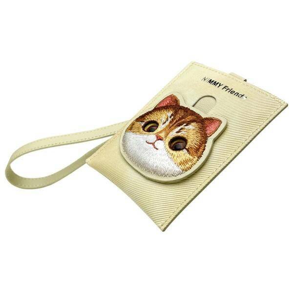 Nimmy portfel na karty khaki Big Eyed     Pet 2.0 Cat