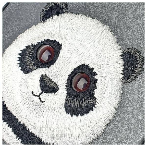 Nimmy torebka na telefon czarny/black     Big Eyed Pet 2.0 Panda