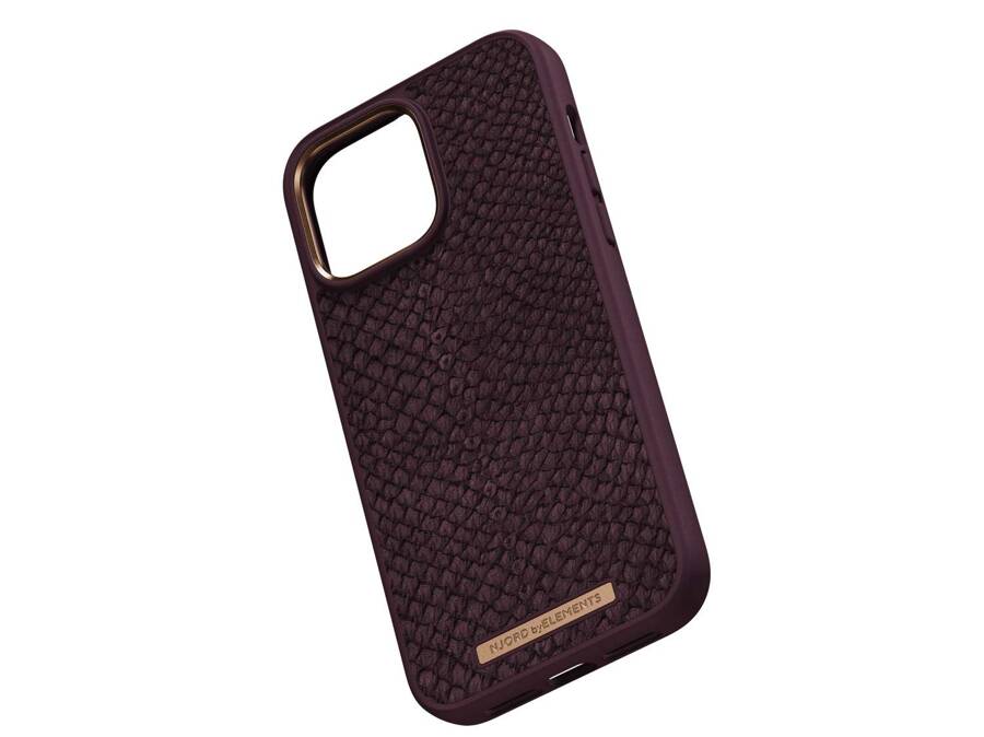 Njord "Eldur" Cover for Apple iPhone 13 Pro, aubergine