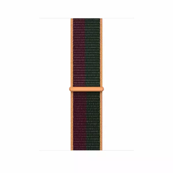 ORIGINAL APPLE  SPORT LOOP 41MM ML2R3ZM/A DARK CHERRY / FOREST GREEN WITHOUT PACKAGING