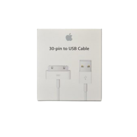 ORIGINAL USB CABLE APPLE IPHONE 2G, 3G, 3G, 4, 4S 30PIN MA591FE / C