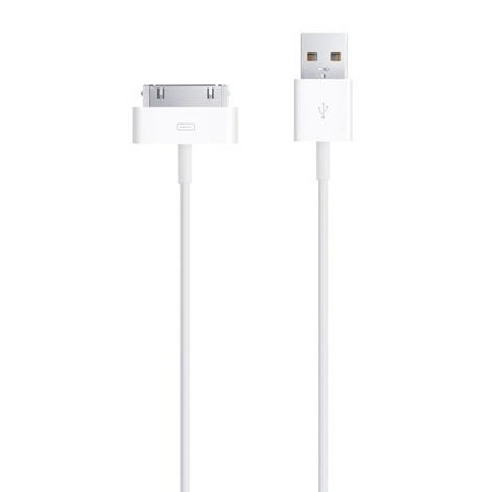 ORIGINAL USB CABLE APPLE IPHONE 2G, 3G, 3G, 4, 4S 30PIN MA591FE / C