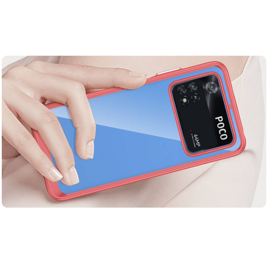 OUTER SPACE CASE XIAOMI POCO M4 PRO RED