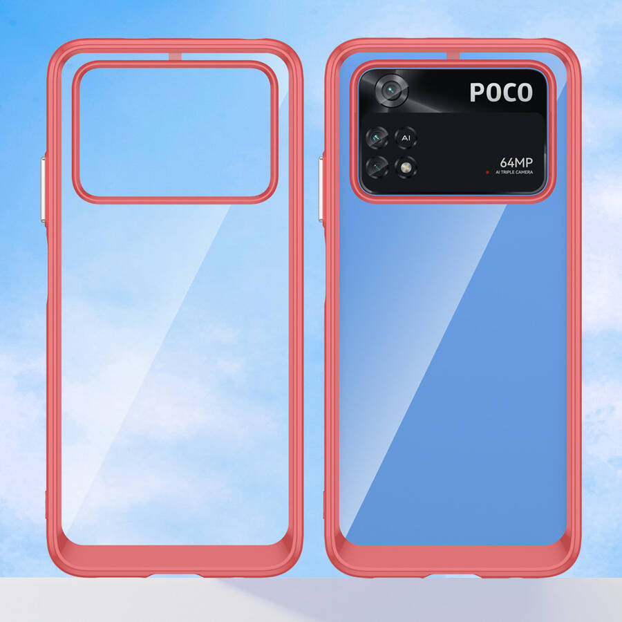 OUTER SPACE CASE XIAOMI POCO M4 PRO RED