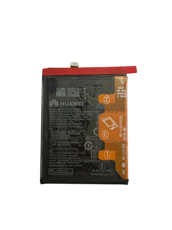 Original battery for Huawei P40 HB525777EEW