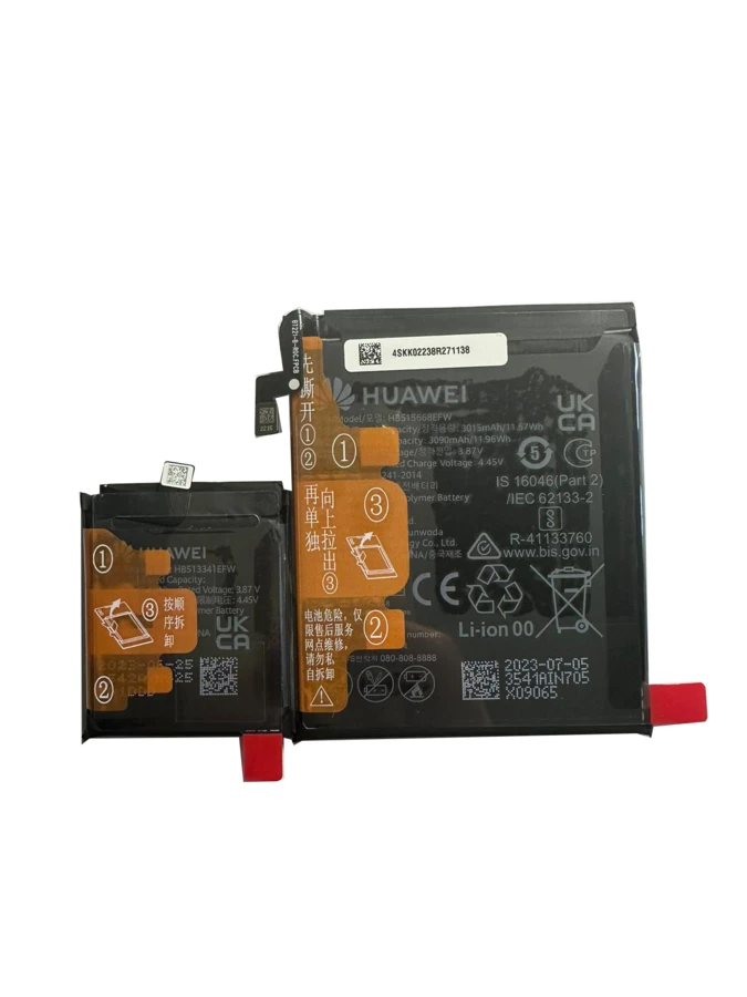 Original battery for Huawei P50 Pocket HB515668EFW + HB513341EFW