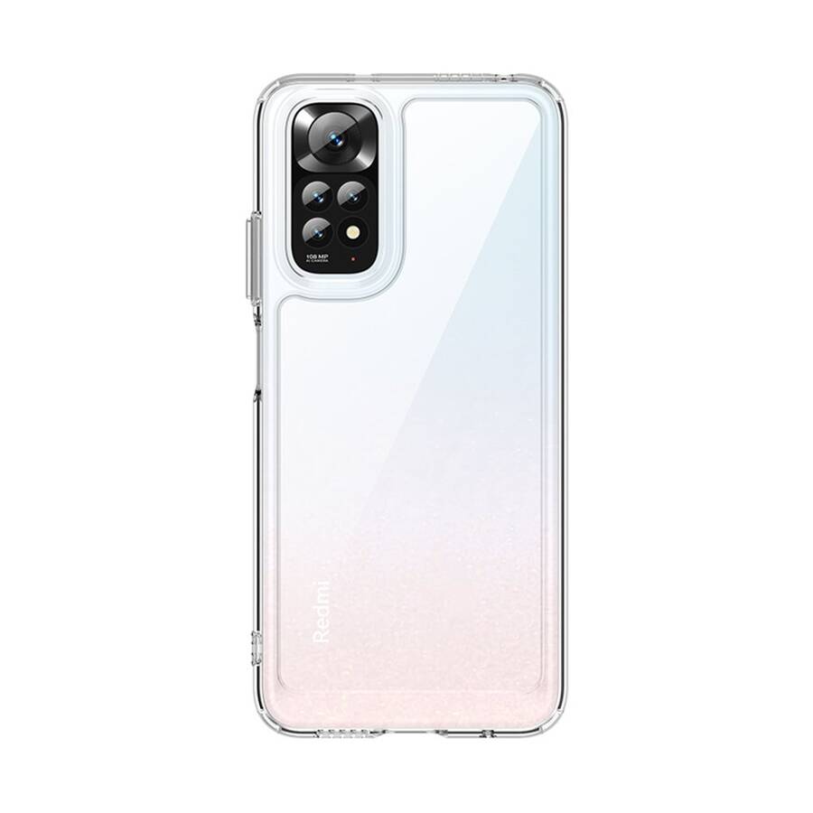 Outer Space Case Cover Xiaomi Poco X5 Pro 5G / Redmi Note 12 Pro Cover with Flexible Frame Transparent