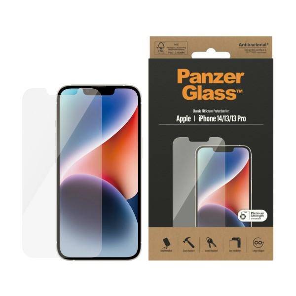 PANZERGLASS CLASSIC FIT IPHONE 14 / 13 PRO / 13 6,1" SCREEN PROTECTION ANTIBACTERIAL 2767
