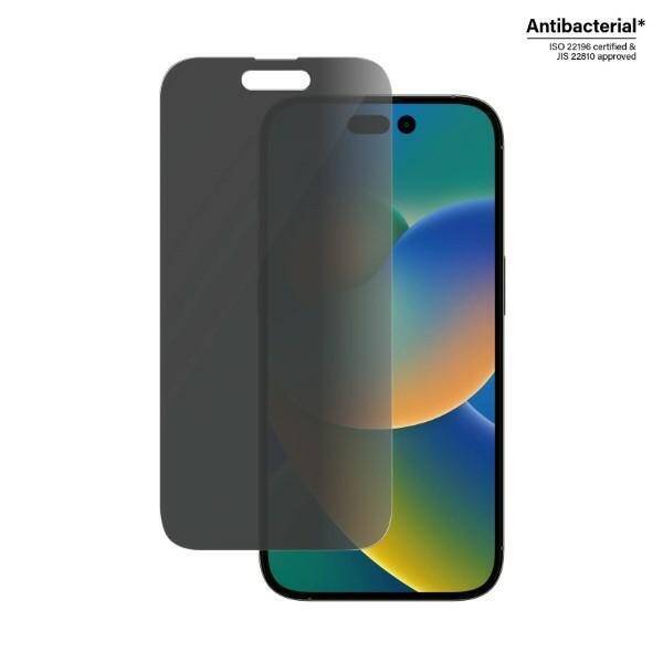PANZERGLASS CLASSIC FIT IPHONE 14 PRO 6,1" PRIVACY SCREEN PROTECTION ANTIBACTERIAL P2768