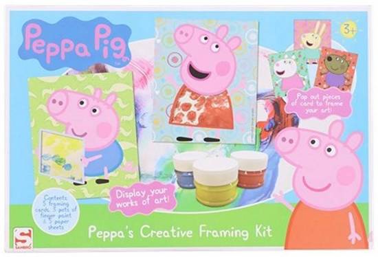 PEPPA'S CREATIVE FRAMING KIT 20X30CM