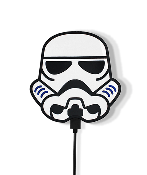 POWERBANK 3D 5000MAH STORMTROOPER STAR WORS WHITE