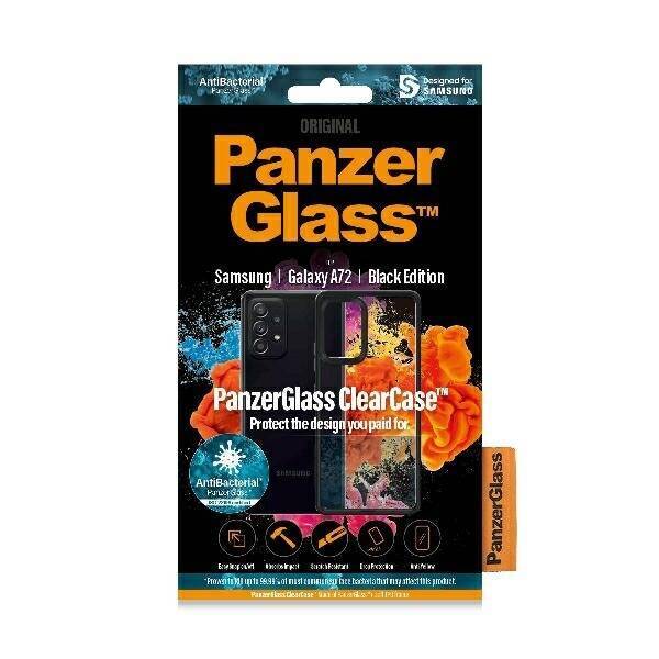 PanzerGlass ClearCase Samsung A72 A725 czarny/black