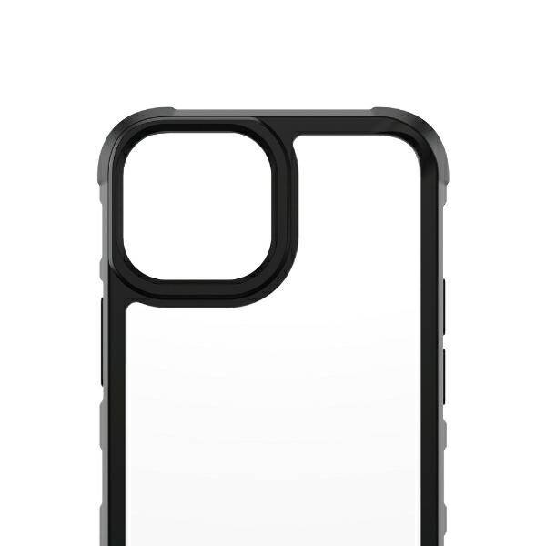 PanzerGlass ClearCase iPhone 13 Mini 5.4" black Antibacterial Military grade SilverBullet 0318