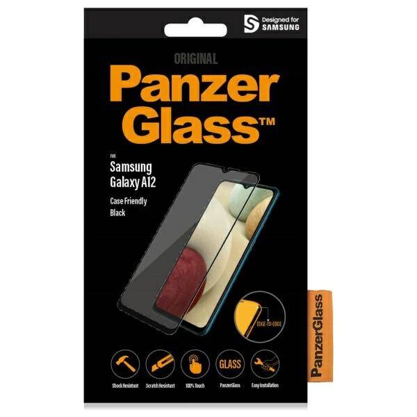 PanzerGlass E2E Regular Samsung Galaxy A12 A125 black/czarny